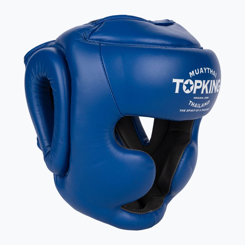 Boxhelm Top King Full Coverage blau