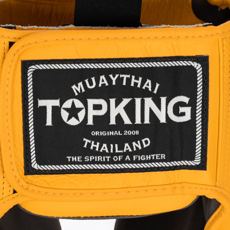Boxerhelm Top King Full Coverage gelb 4