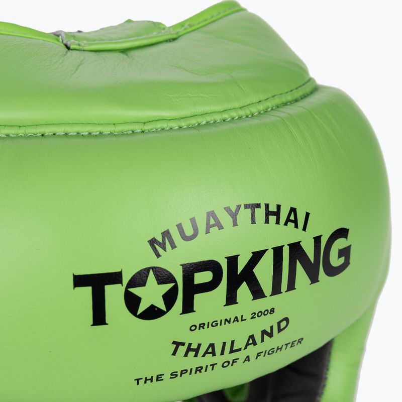 Boxerhelm Top King Full Coverage grün 4