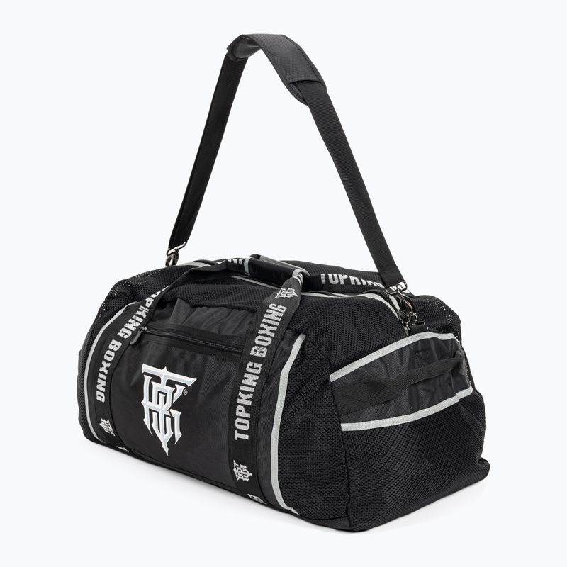 Top King Gym Trainingstasche schwarz/grau 2
