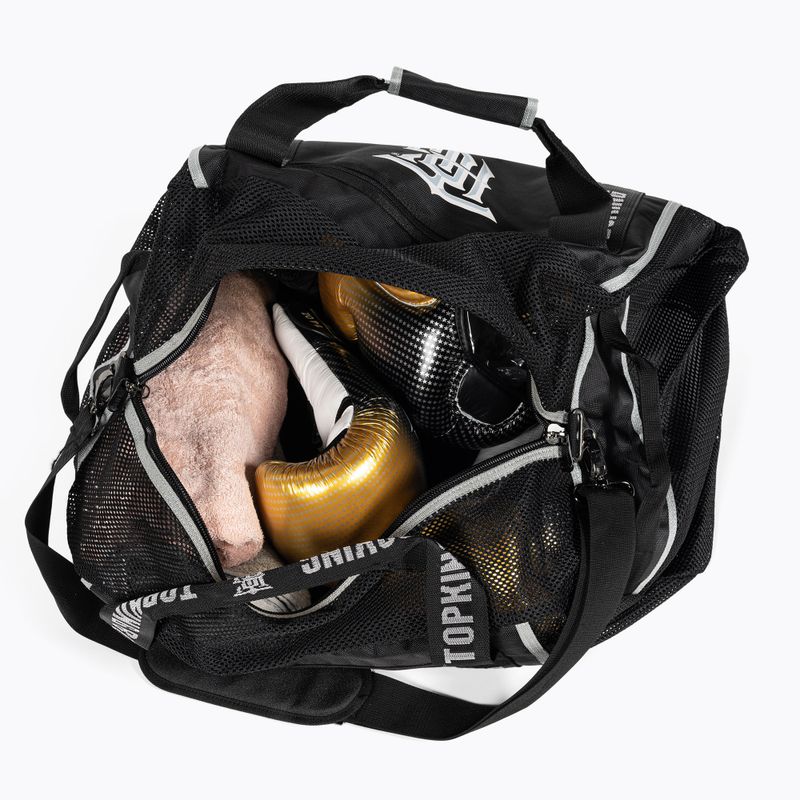 Top King Gym Trainingstasche schwarz/grau 4