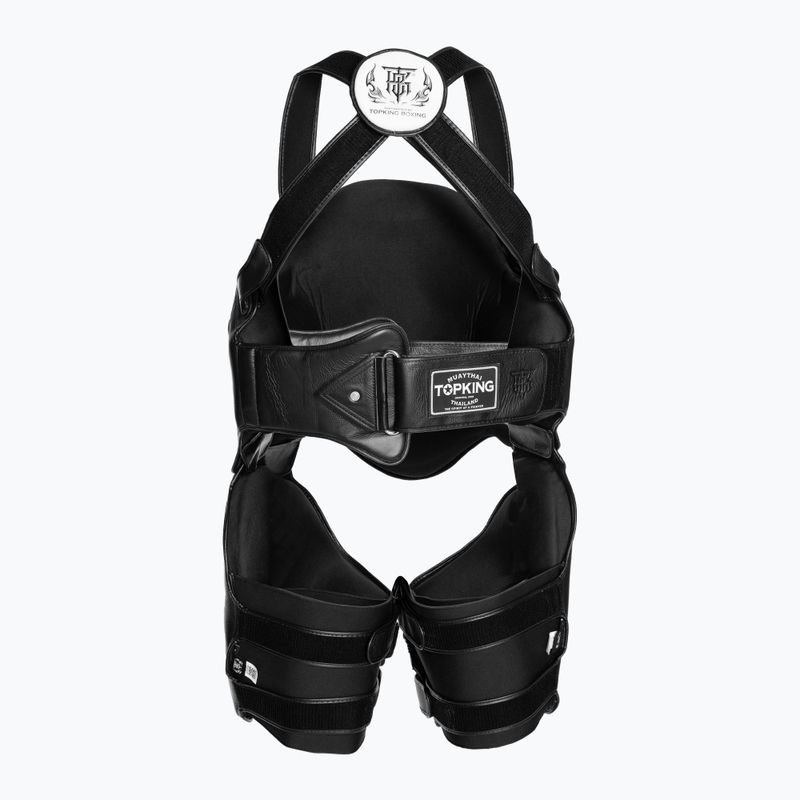 Bauch- und Oberschenkelprotektor Top King Protection schwarz/schwarz 2