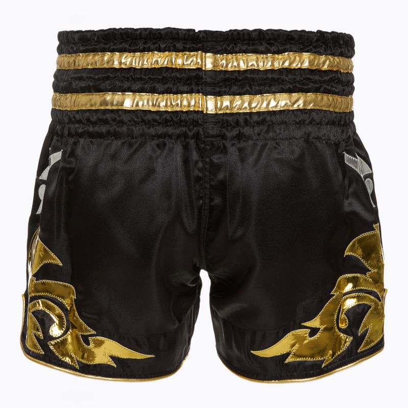 Top King Kickboxing Trainingsshorts 070 schwarz/gold 2