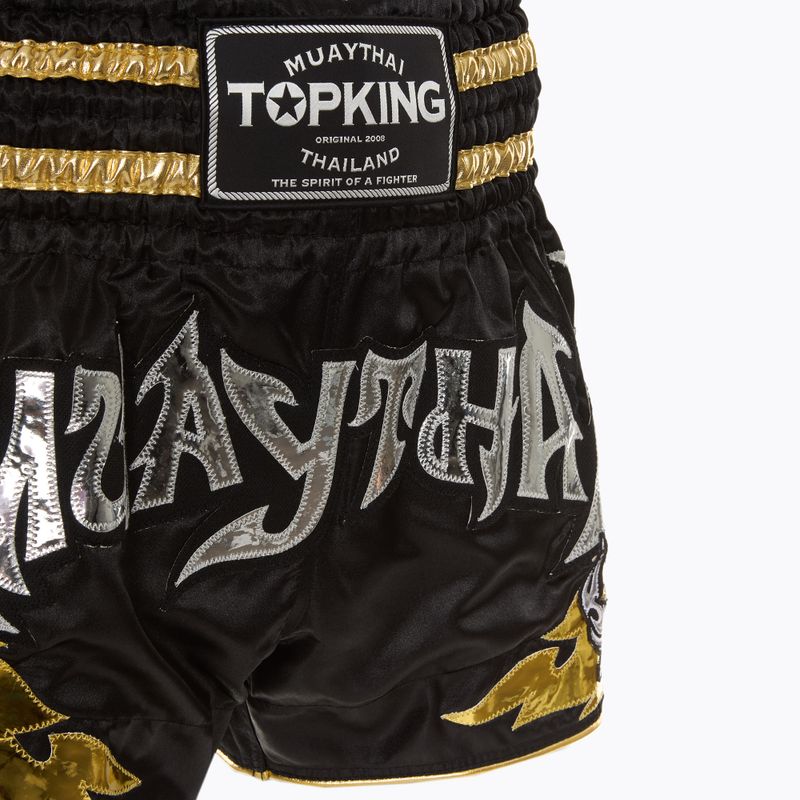 Trainingsshorts Top King Kickboxing 070 black/ gold 3