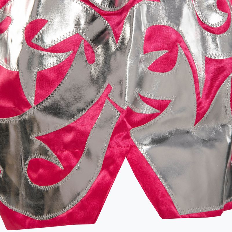 Top King Thai Boxing Trainingsshorts rosa/weiß 4