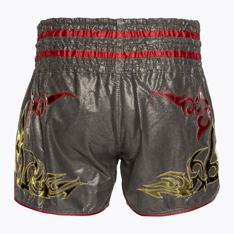 Top King Kickboxing Trainingsshorts grau 2