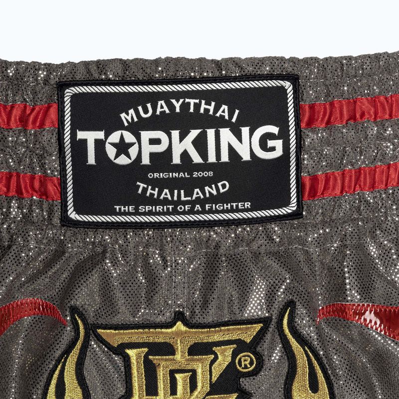 Top King Kickboxing Trainingsshorts grau 3