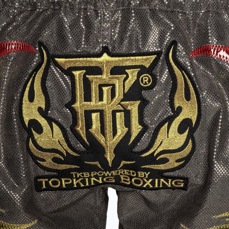 Top King Kickboxing Trainingsshorts grau 4