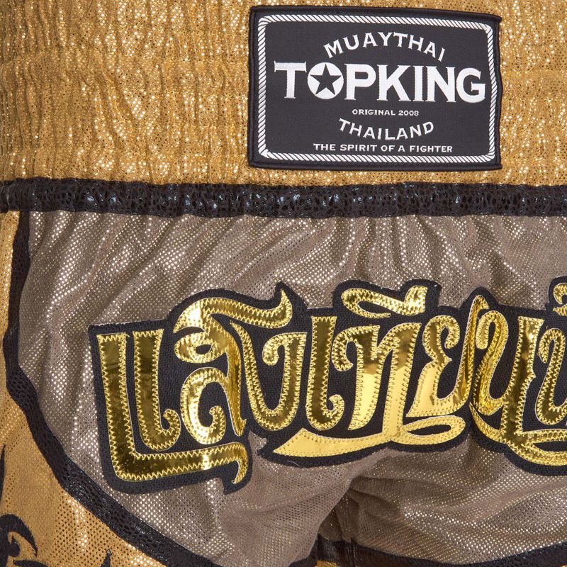 Top King Kickboxing Trainingsshorts gelb 3