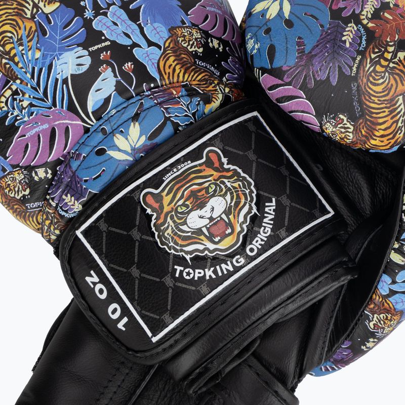 Top King Boxhandschuhe Wild Tiger schwarz 4
