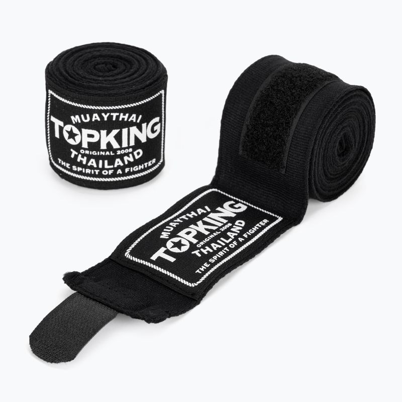 Boxbandagen Top King 450 cm black