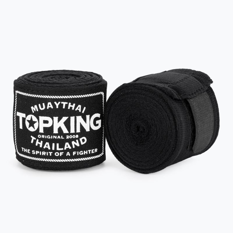 Boxbandagen Top King 450 cm black 2