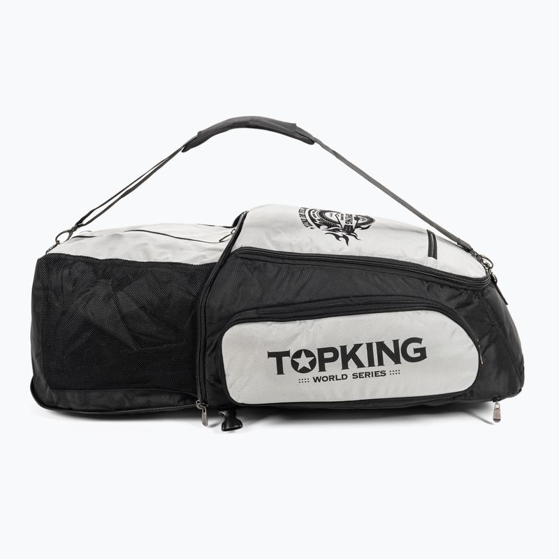 Top King Gym Rucksack schwarz/grau 4