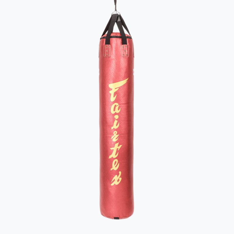 Worek bokserski Fairtex 6FT Muaythai Banana Bag “Python Print” Collection - wypełniony red