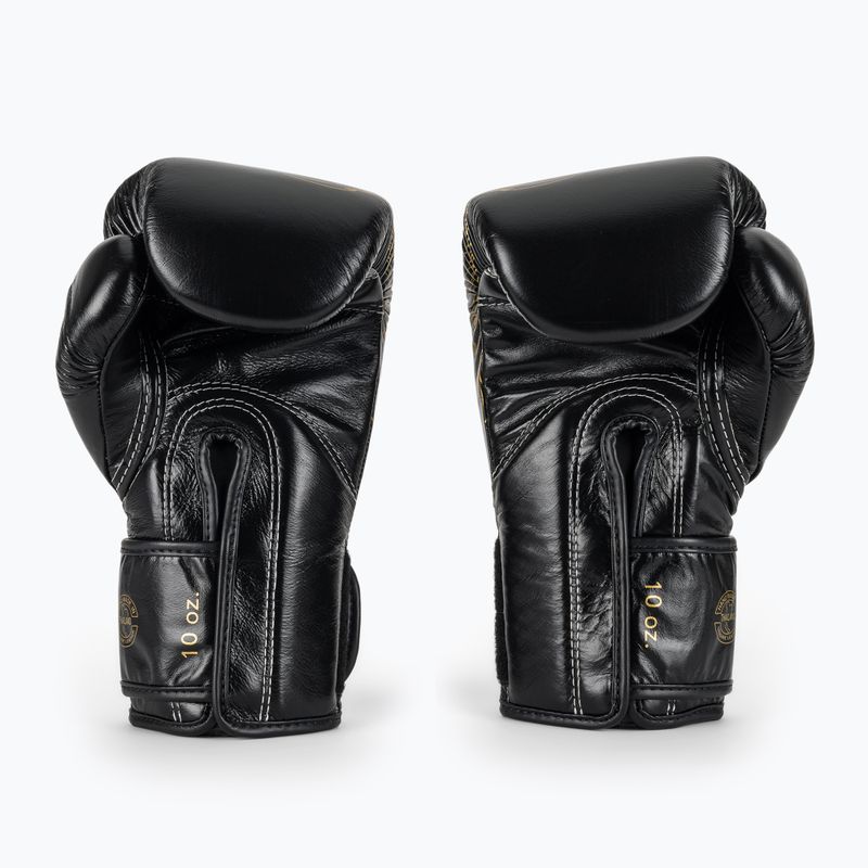 Boxhandschuhe Fairtex Glory Kickboxing Competition Training Boxing black/gold 3