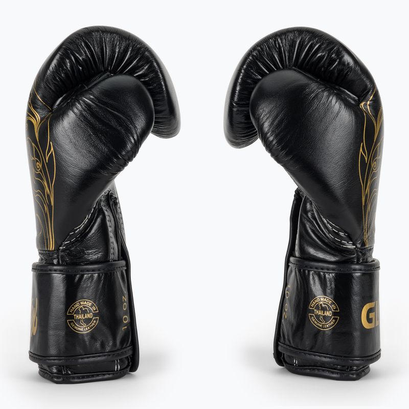 Boxhandschuhe Fairtex Glory Kickboxing Competition Training Boxing black/gold 4