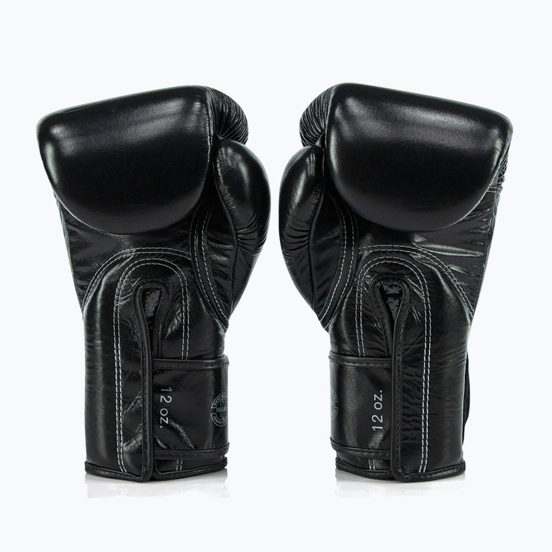 Boxhandschuhe Fairtex Glory Kickboxing Competition Training Boxing black/gold 2