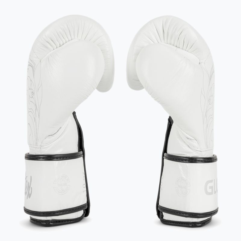 Boxhandschuhe Fairtex Glory Kickboxing Competition Training Boxing white 4