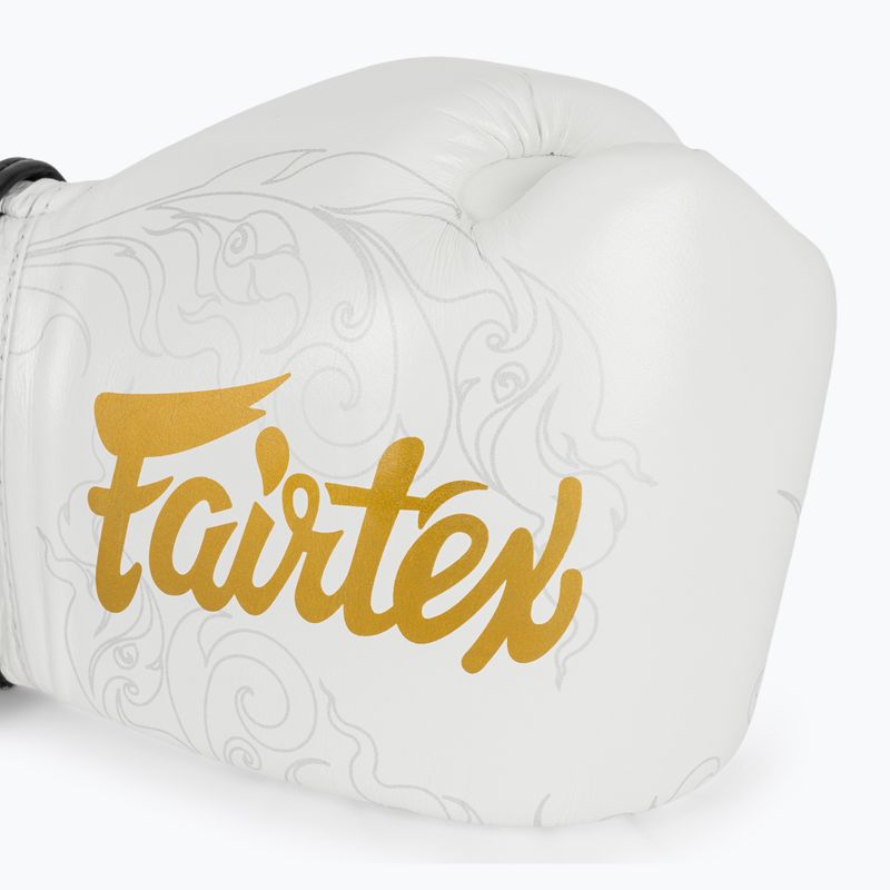 Boxhandschuhe Fairtex Glory Kickboxing Competition Training Boxing white 5