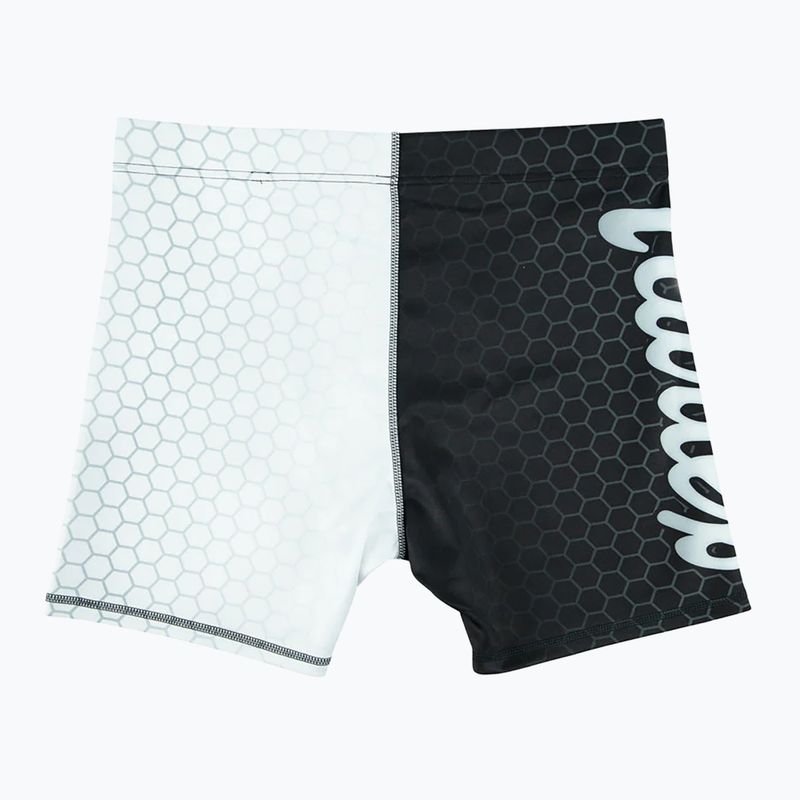 Fairtex Vale Tudo CP7 schwarz/weiße Trainingsshorts 2