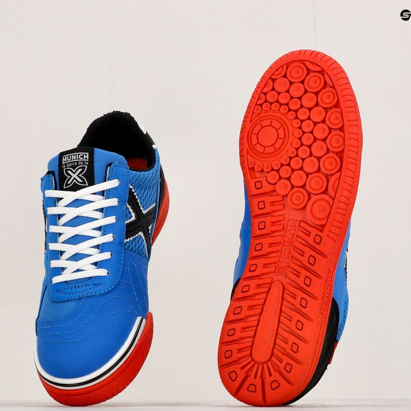 Kinder Fußballschuhe MUNICH G-3 Indoor 1511386 azul