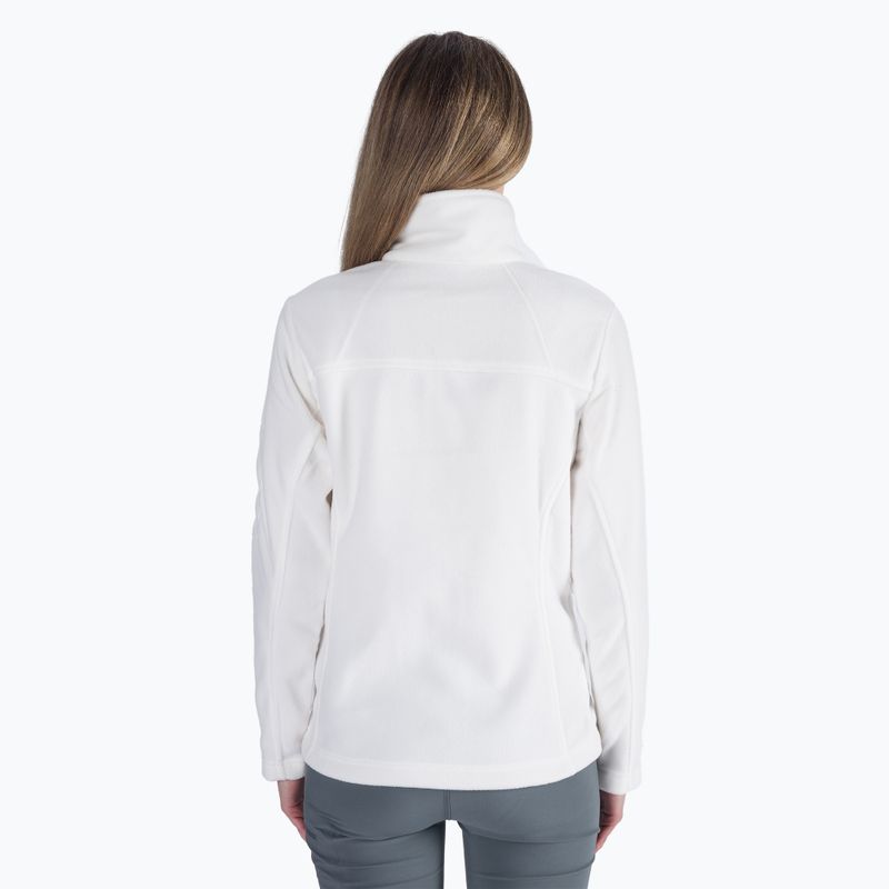 Columbia Fast Trek II Damen Fleece-Sweatshirt weiß 1465351