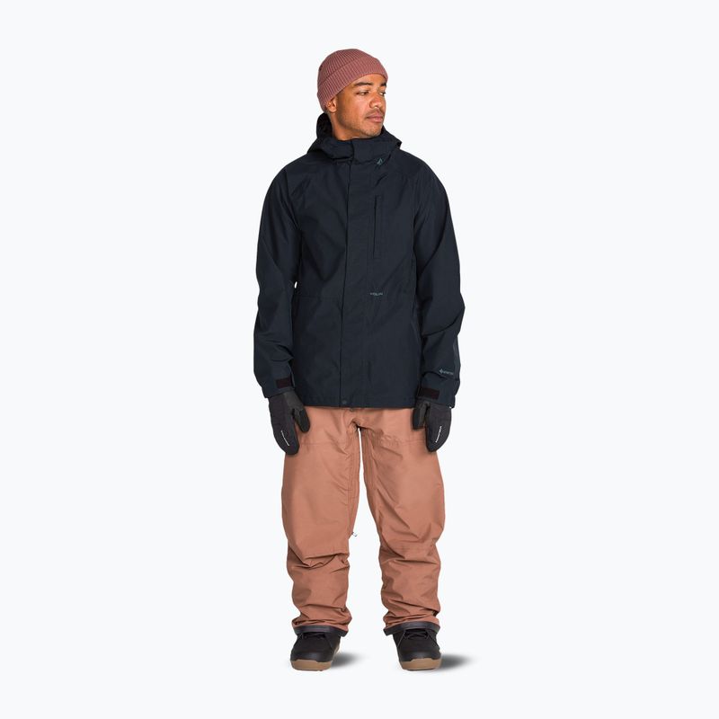 Herren-Snowboardjacke Volcom Dua Insulated Gore-Tex Jacket black 2