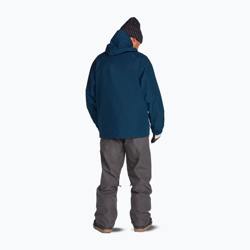 Herren-Snowboardjacke Volcom Dua Insulated Gore-Tex Jacket blue 3