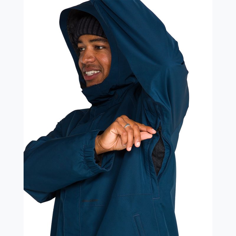Herren-Snowboardjacke Volcom Dua Insulated Gore-Tex Jacket blue 5