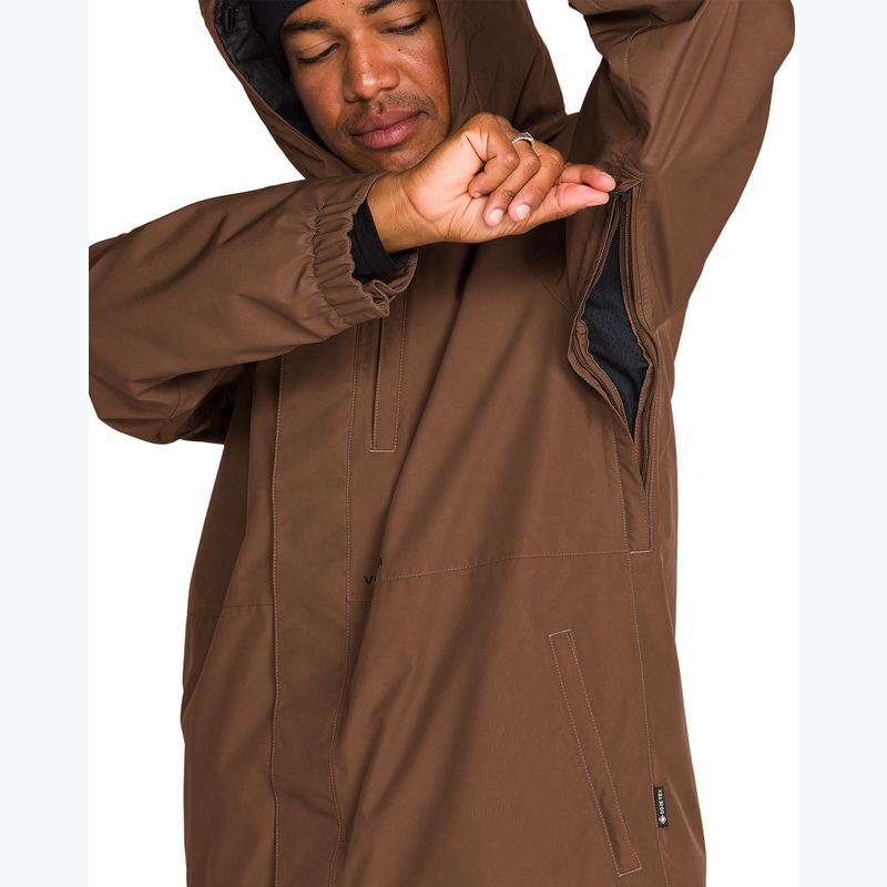 Herren-Snowboardjacke Volcom Dua Insulated Gore-Tex Jacket desert taupe 5