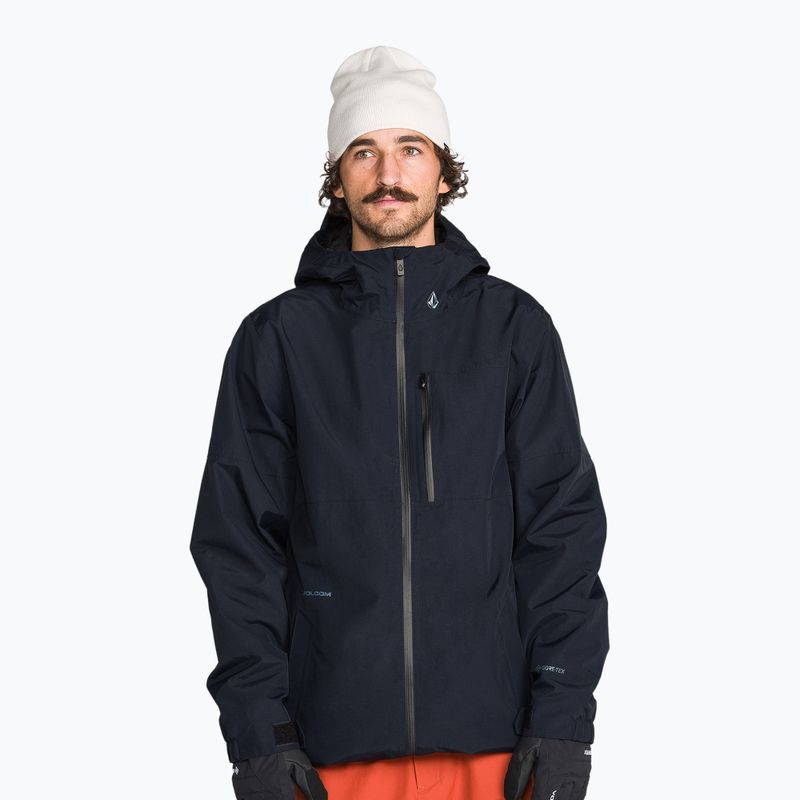 Herren-Snowboardjacke Volcom L Gore-Tex Jacket black