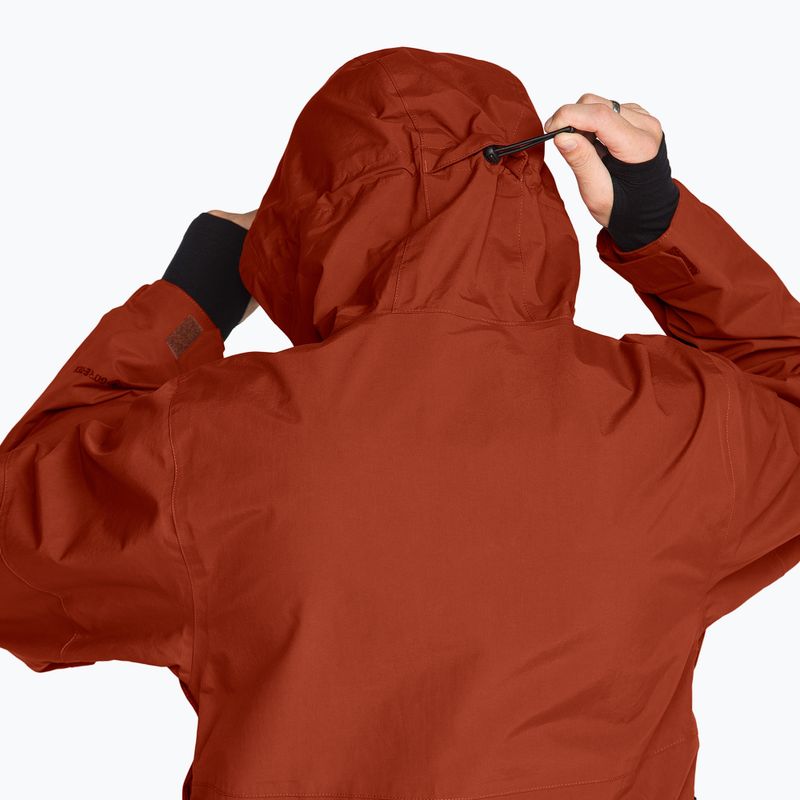 Herren-Snowboardjacke Volcom L Gore-Tex Jacket burnt orange 6
