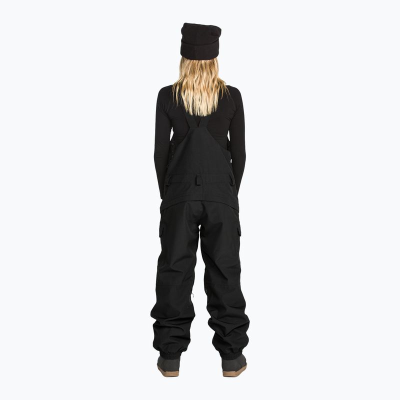 Damen-Snowboardhose Volcom Crestron 3D Stretch Bib Overall black 2