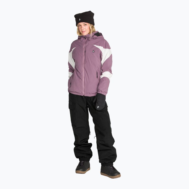Damen-Snowboardhose Volcom Crestron 3D Stretch Bib Overall black 4