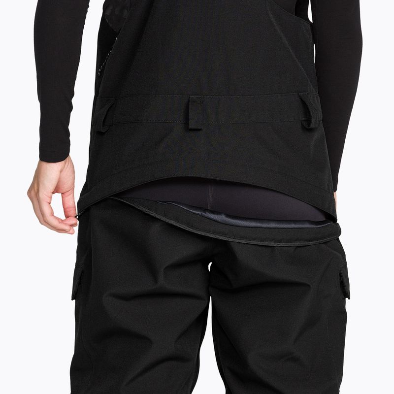 Damen-Snowboardhose Volcom Crestron 3D Stretch Bib Overall black 7