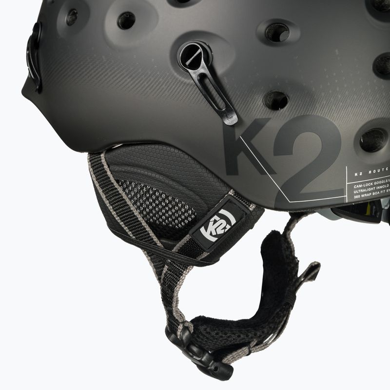 Skihelm K2 Route schwarz 1044103.1.1.L/XL 7