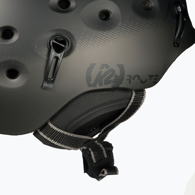 Skihelm K2 Route schwarz 1044103.1.1.L/XL 9