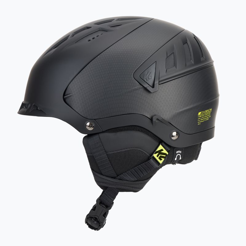Skihelm K2 Diversion black 4