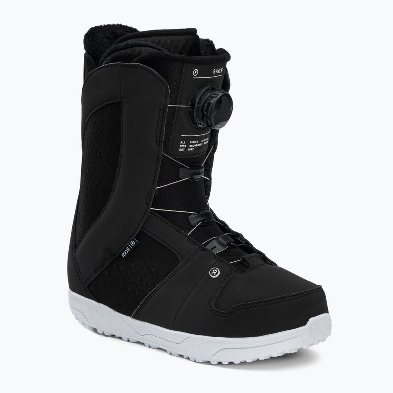 Snowboardboots Damen RIDE SAGE schwarz 12E2017.1.1
