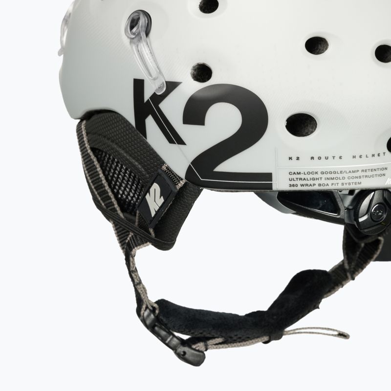 K2 Route Skihelm grau 10E4103.1.2.L/XL 6