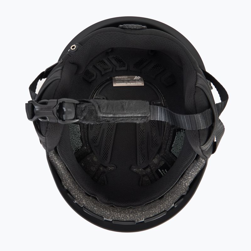 Skihelm K2 Diversion gunmetal/black 5