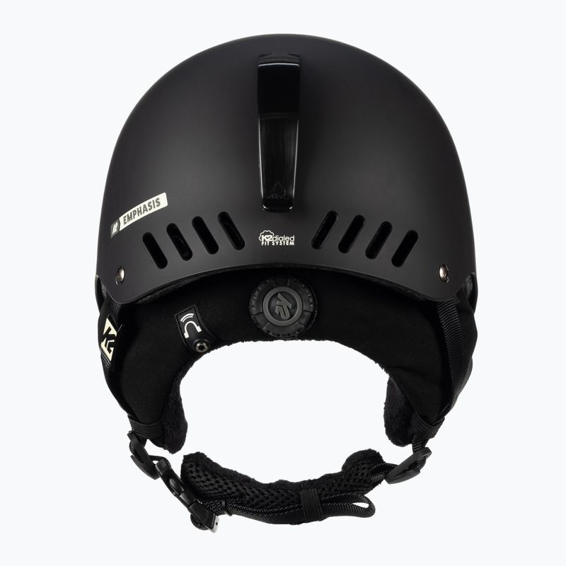 K2 Emphasis Skihelm schwarz 10E4008.1.1.M 3