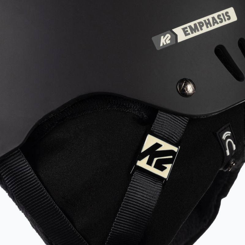 K2 Emphasis Skihelm schwarz 10E4008.1.1.M 8