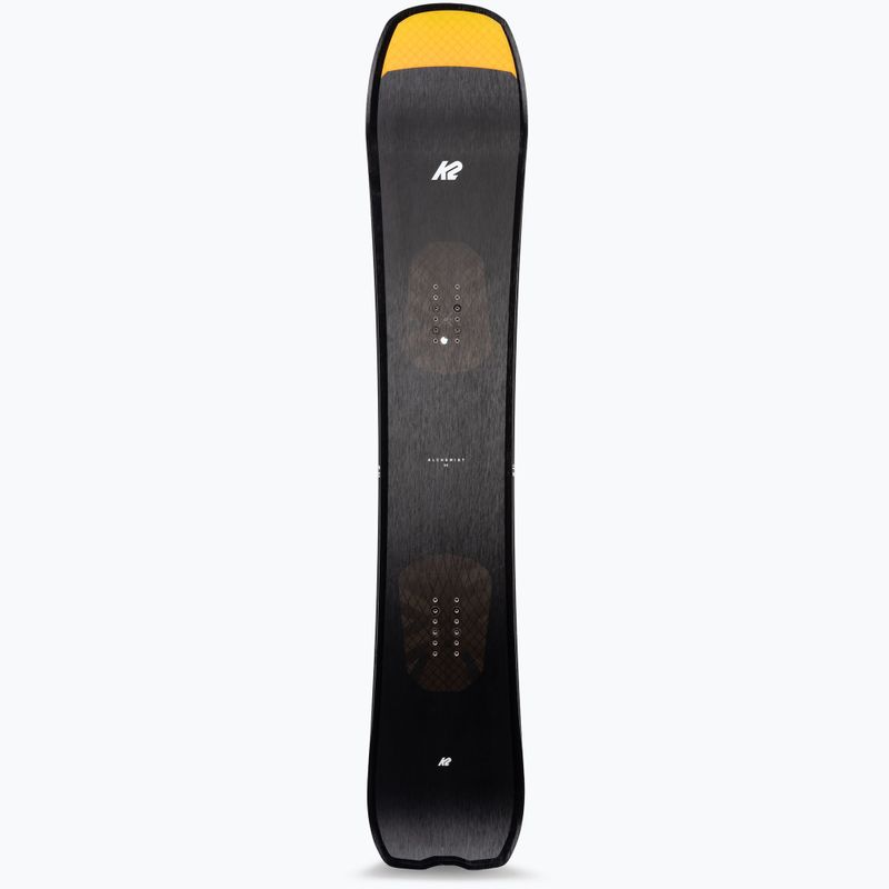 Snowboard K2 Alchemist schwarz und orange 11E0000