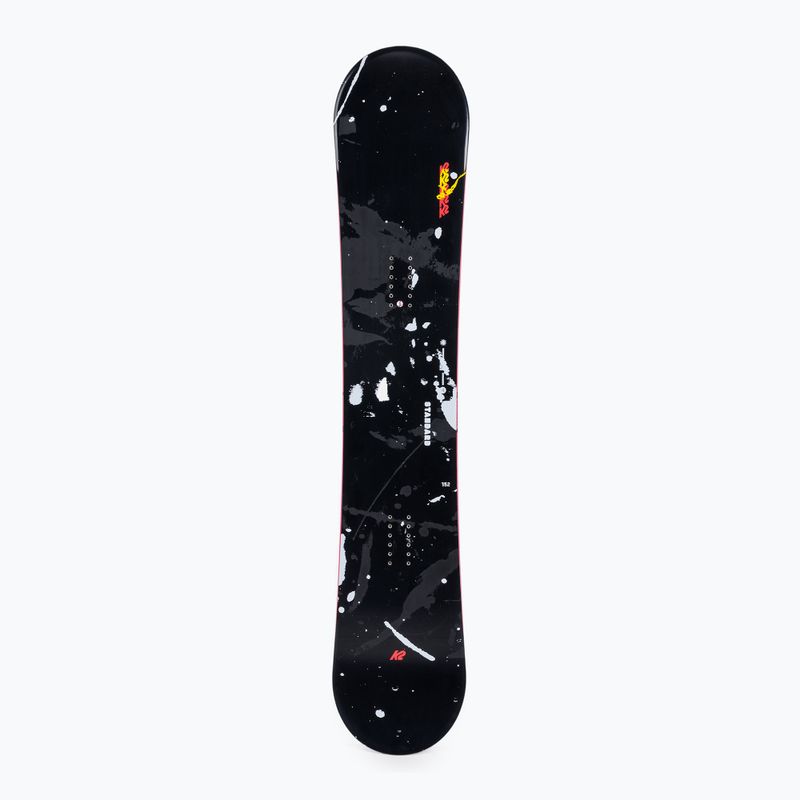Snowboard K2 Standard schwarz-rot 11F0010 3