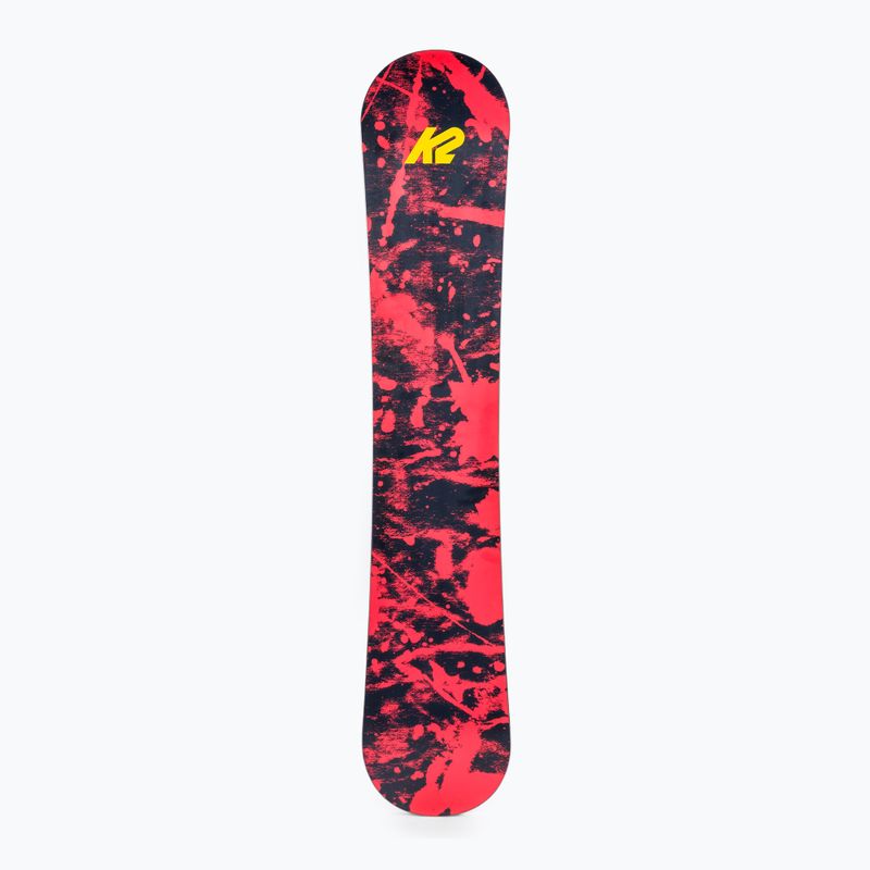 Snowboard K2 Standard schwarz-rot 11F0010 4