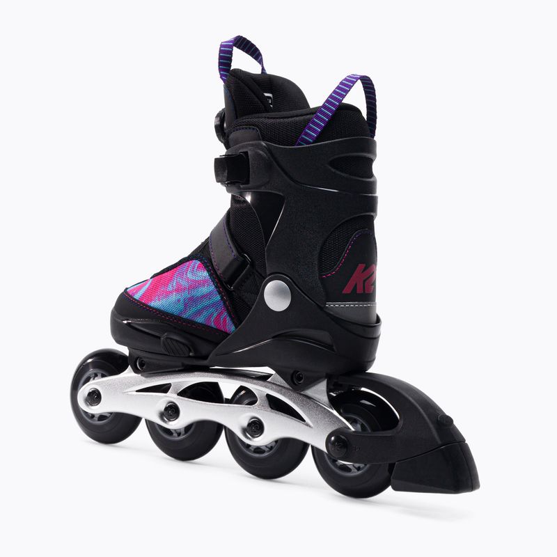 K2 Kinder Rollschuhe Charm Boa Alu Farbe 30F0120 2