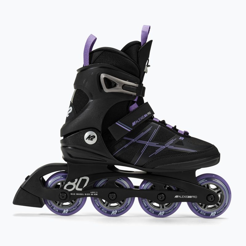 Inliner Damen K2 Alexis 80 Pro black/lavendar 2