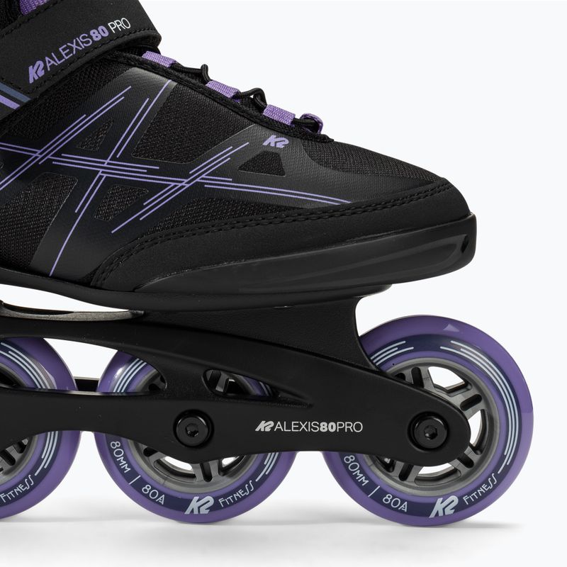 Inliner Damen K2 Alexis 80 Pro black/lavendar 6