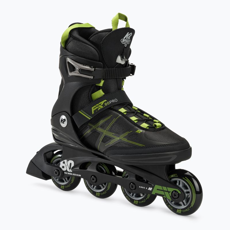 Inliner Herren K2 F.I.T. 80 Pro black/olive